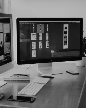 WordPress business website with a custom design