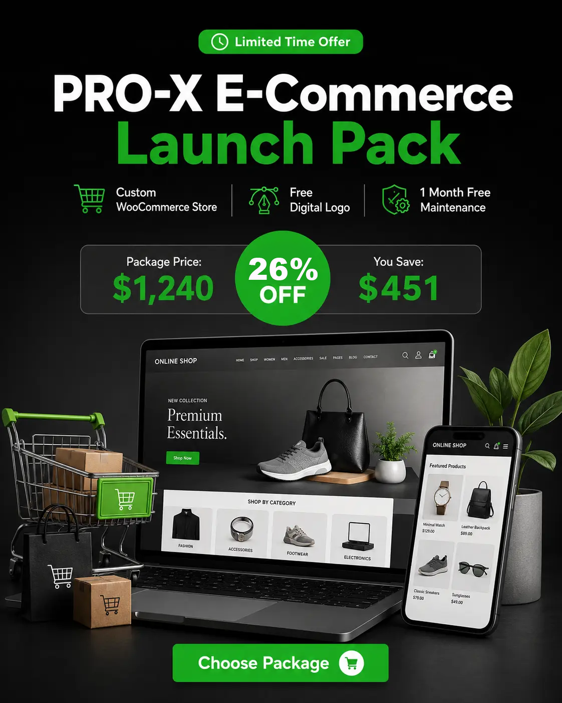 E-Commerce Launch Pack